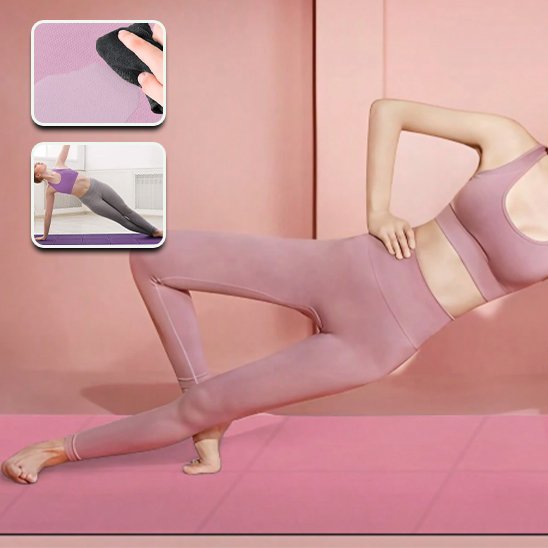 tapis de yoga pliable